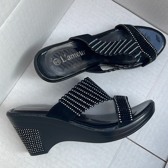 Crystal Slip on Heels - Picture 5 of 5